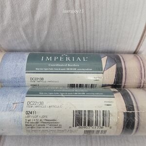 Imperial Coordinated Borders Sailboat DC2213B David Carter Brown 5 Yard 2 Rolls